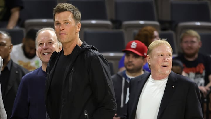Raiders owners Tom Brady and Mark Davis