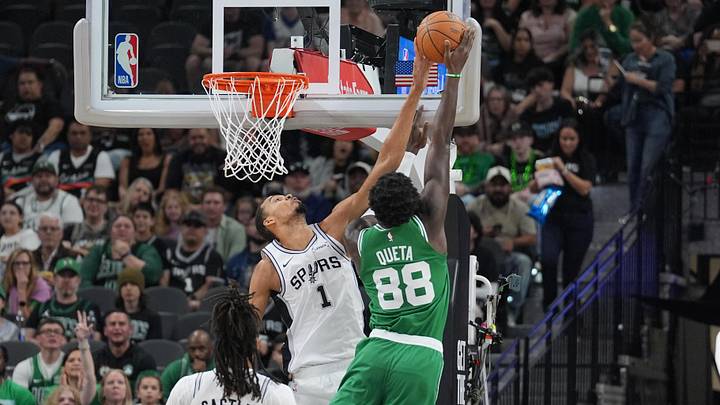 Unanimous Defensive Player of the Year Victor Wembanyama was, naturally, a headliner of this year’s All-Defense teams. Unanimous Defensive Player of the Year Victor Wembanyama was, naturally, a headliner of this year’s All-Defense teams.