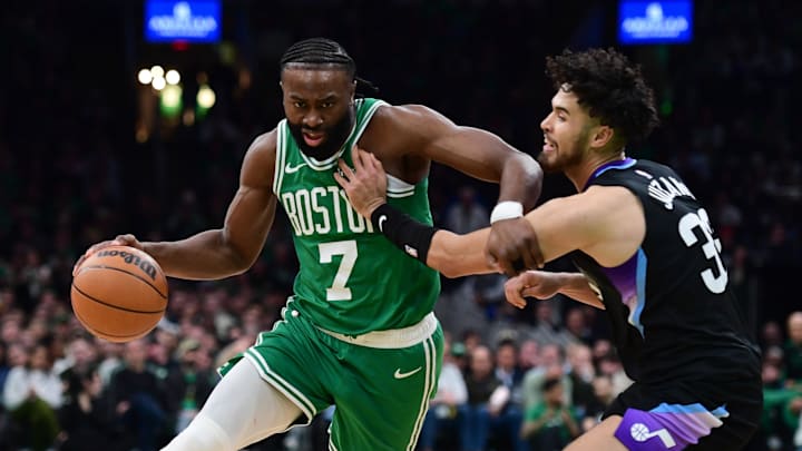 Boston Celtics guard Jaylen Brown.
