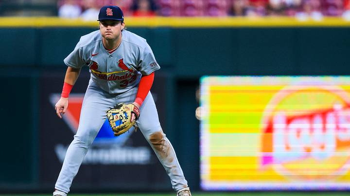 St. Louis Cardinals third baseman Blaze Jordan.