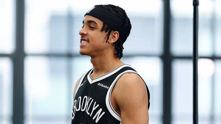 Sep 28, 2026; Brooklyn, NY, USA; Brooklyn Nets Mikel Brown Jr. (0) poses for a portrait during media day at Brooklyn Nets HSS Training Center. Mandatory Credit: Vincent Carchietta-Imagn Images Sep 28, 2026; Brooklyn, NY, USA; Brooklyn Nets Mikel Brown Jr. (0) poses for a portrait during media day at Brooklyn Nets HSS Training Center. Mandatory Credit: Vincent Carchietta-Imagn Images