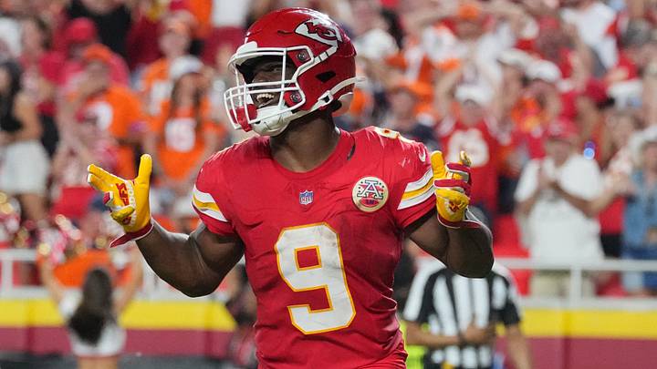 Kansas City Chiefs running back Kenneth Walker III Kansas City Chiefs running back Kenneth Walker III