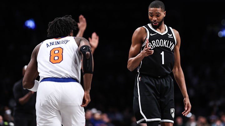 New York Knicks v Brooklyn Nets