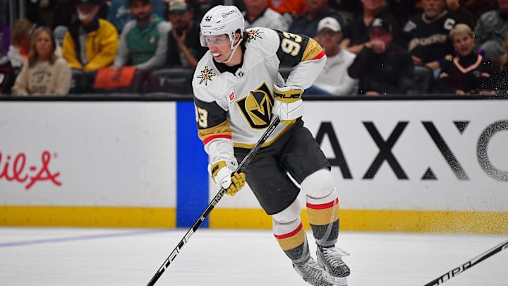 Mitch Marner and the Golden Knights are home favorites against the Ducks.