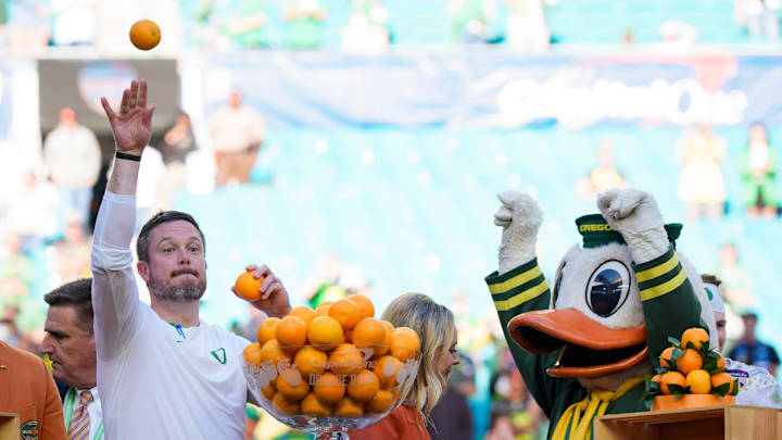 In Dan Lanning's fourth year as head coach, the Ducks won 13 games for the second season in a row as well as two playoff games. The return of a group of senior leaders has them pegged as one of the favorites for the national championship this season.