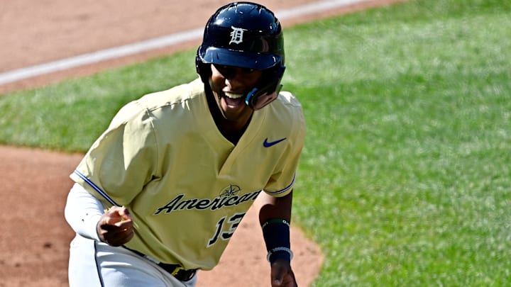 Justyn-Henry Malloy represents the Detroit Tigers organization at the SiriusXM All-Star Futures Game.