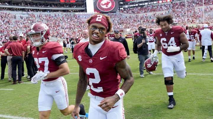 The Alabama Crimson Tide are fourth in the odds to win the national title.