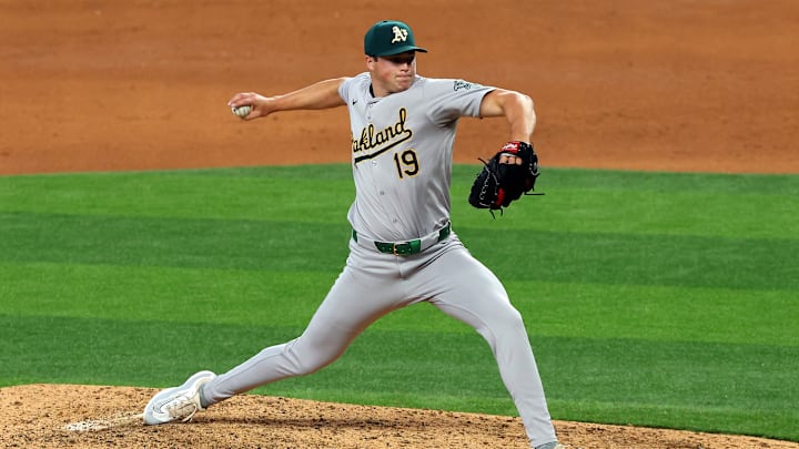 Oakland Athletics v Texas Rangers