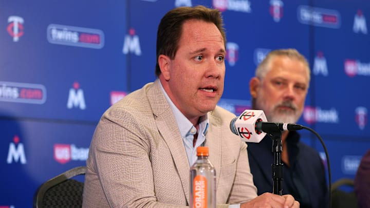 Minnesota Twins Introduce Manager Derek Shelton Minnesota Twins Introduce Manager Derek Shelton