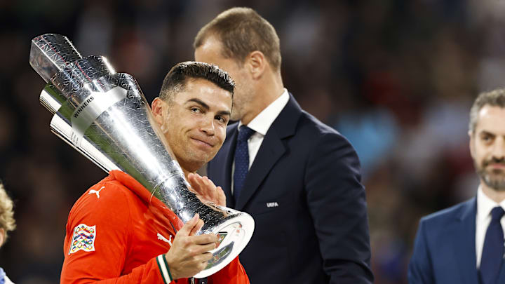 Cristiano Ronaldo volta a vestir a camisa da Seleção Portuguesa após título da Nations League