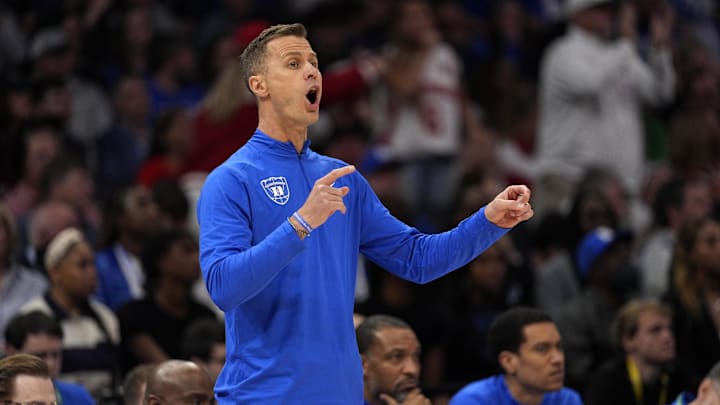 Duke basketball head coach Jon Scheyer Duke basketball head coach Jon Scheyer