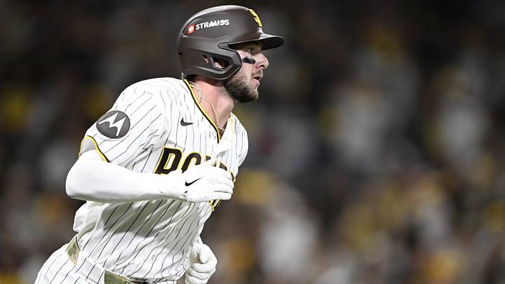 San Diego Padres center fielder Jackson Merrill.