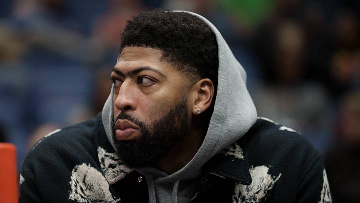Mar 8, 2026; New Orleans, Louisiana, USA; Washington Wizards forward Anthony Davis (23) watches during the first half against the New Orleans Pelicans at Smoothie King Center. Mandatory Credit: Matthew Hinton-Imagn Images Mar 8, 2026; New Orleans, Louisiana, USA; Washington Wizards forward Anthony Davis (23) watches during the first half against the New Orleans Pelicans at Smoothie King Center. Mandatory Credit: Matthew Hinton-Imagn Images