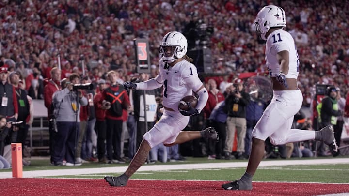 Penn State safety Jaylen Reed returns an interception for a touchdown against Wisconsin. The undefeated Nittany Lions host Ohio State in the game of the week. Penn State safety Jaylen Reed returns an interception for a touchdown against Wisconsin. The undefeated Nittany Lions host Ohio State in the game of the week.