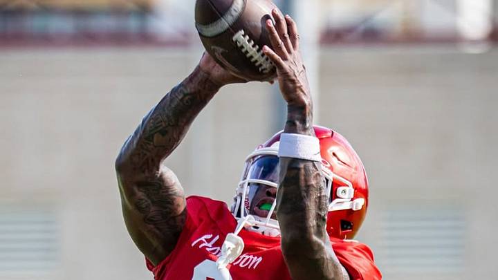 Houston Cougars defensive back Javion White Houston Cougars defensive back Javion White