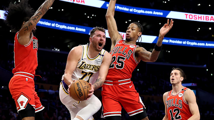 Luka Doncic y Los Angeles Lakers ya perdieron ante los Chicago Bulls la semana pasada en la NBA