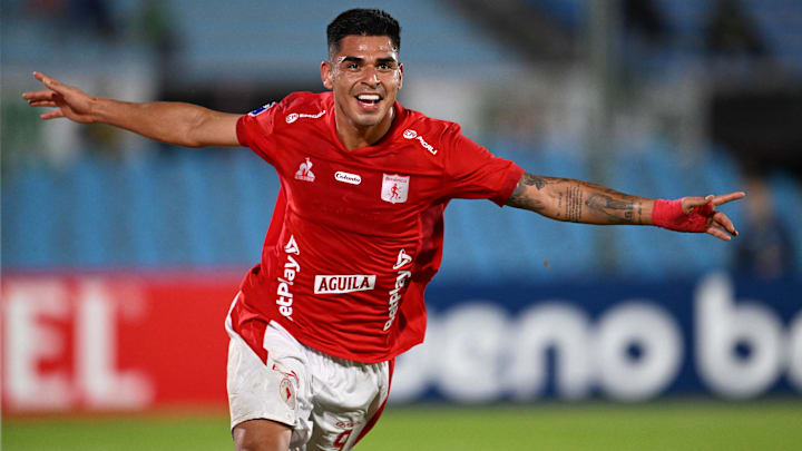 Luis Ramos aportó uno de los goles del América de Cali en su debut de la Copa Sudamericana