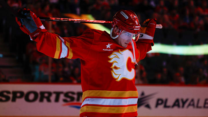 Tyson Barrie played 13 games for the Calgary Flames during the 2024-25 season.