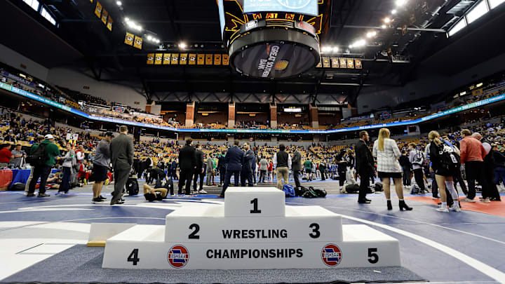 The MSHSAA state wrestling championships are set to take place at Mizzou Arena in Columbia, Mo.