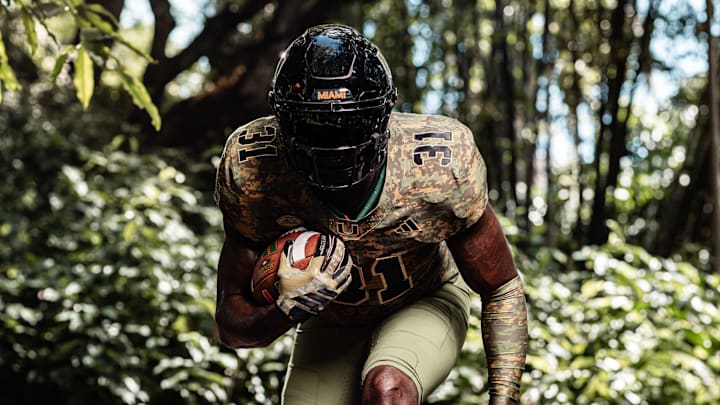 New Camo Miami Hurricanes Uniforms