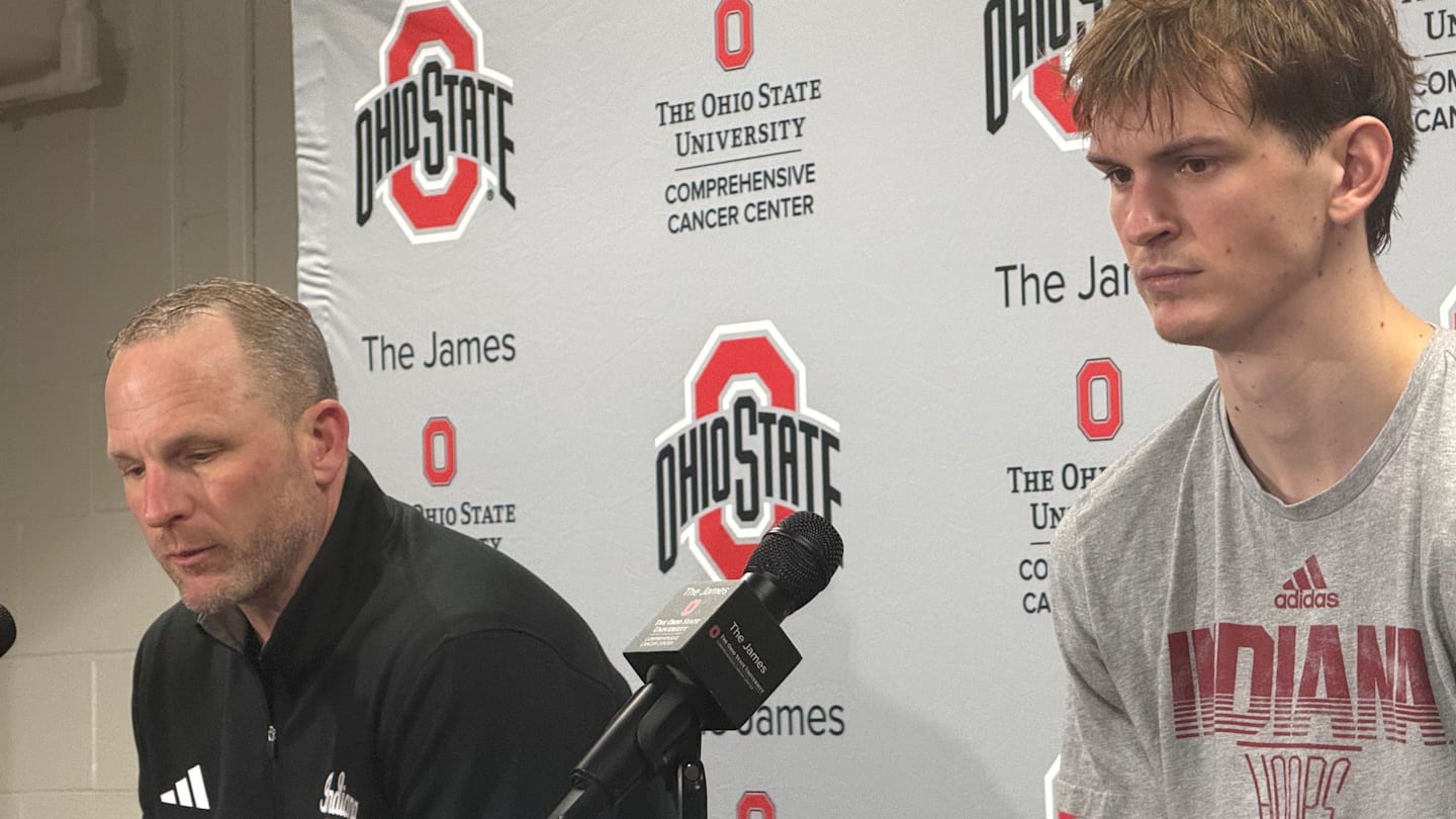 What Darian DeVries, Reed Bailey Said After Indiana Basketball's 91-78 Loss at Ohio State