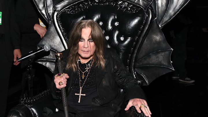 Ozzy Osbourne at the 2024 Rock & Roll Hall Of Fame Induction Ceremony