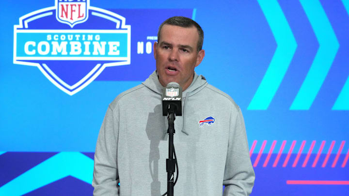 Buffalo Bills general manager Brandon Beane.