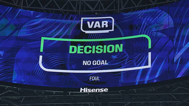 VAR has played a central role at this summer’s tournament. VAR has played a central role at this summer’s tournament.