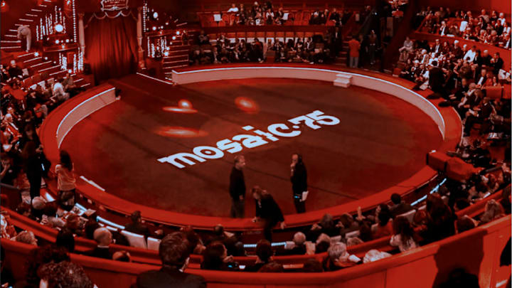 Mosaic75 aura lieu au cirque d'Hiver. 