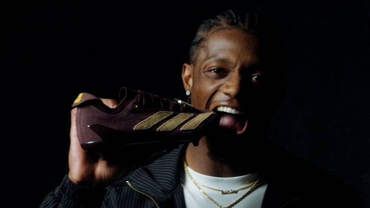 Carnell Tate with the SNICKERS x adidas ADIZERO ELECTRIC + II. Carnell Tate with the SNICKERS x adidas ADIZERO ELECTRIC + II.