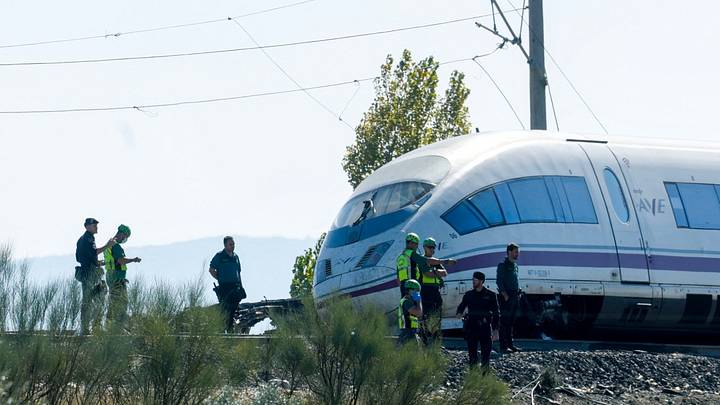Accidente ferroviario en España. Accidente ferroviario en España.