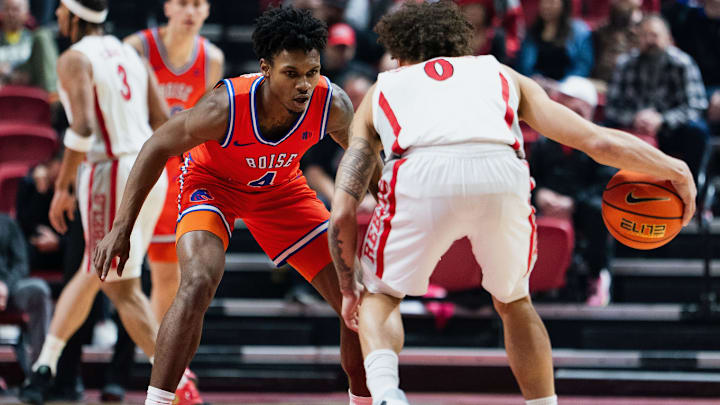 Boise State's Dylan Andrews. Boise State's Dylan Andrews.