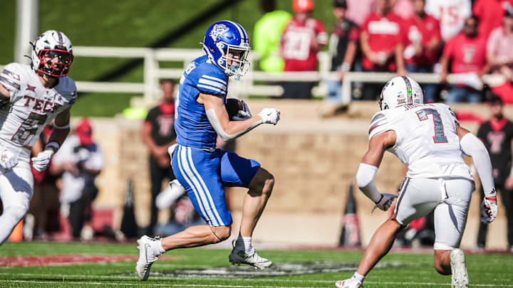 BYU wide receiver Cody Hagen against Texas Tech