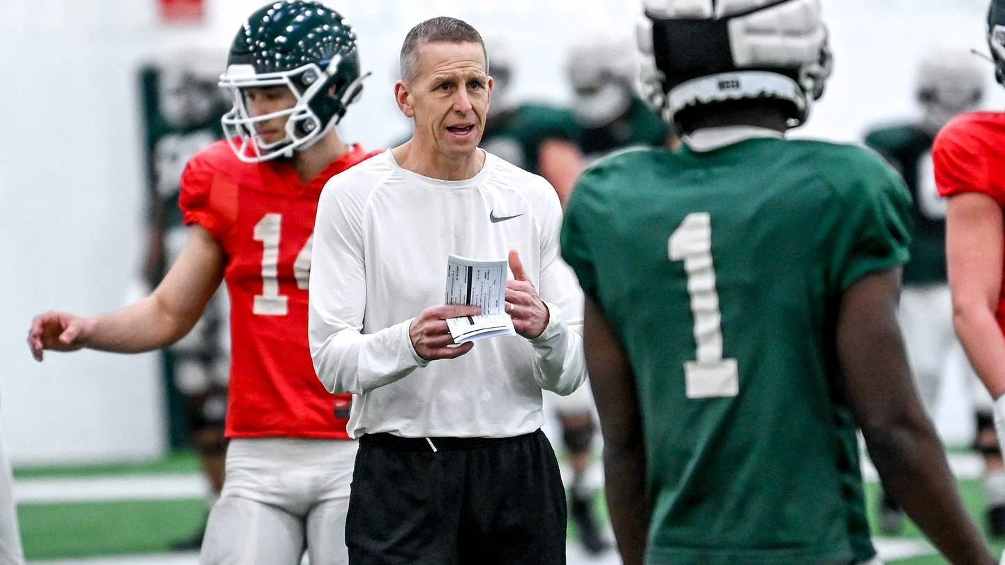 Michigan State will have a chance to face, and beat, ex-OC Jay Johnson in November