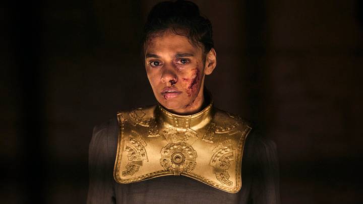 Madeleine Madden (Egwene al'Vere) in The Wheel of Time season 2.
