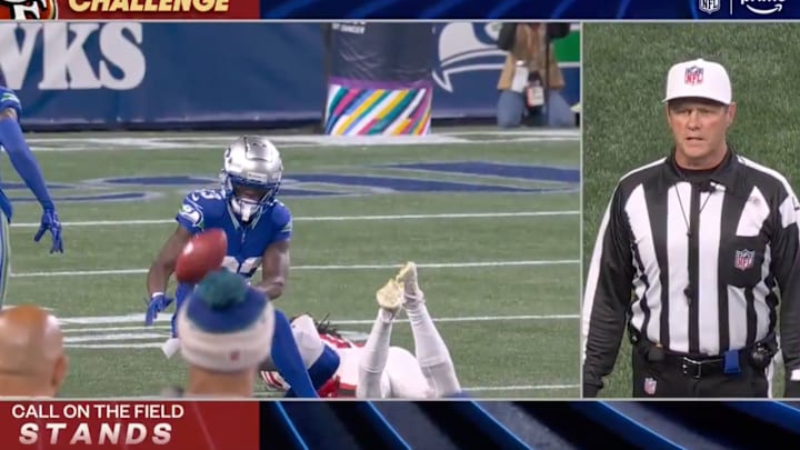 A bad call compounded by a lack of replay from the replay center. 