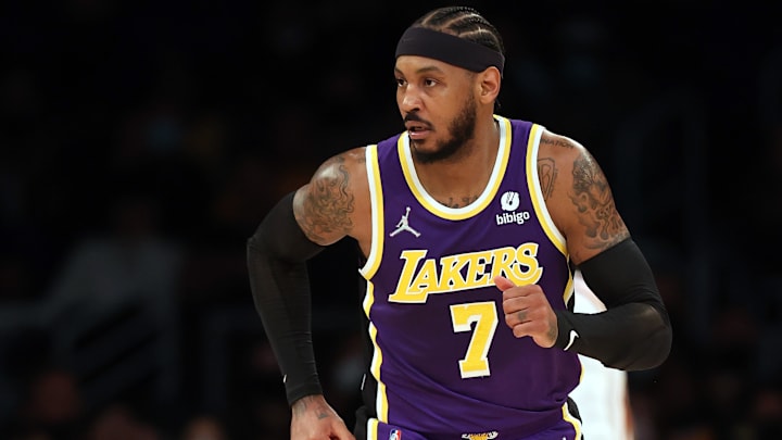 Carmelo Anthony fue figura ante Rockets