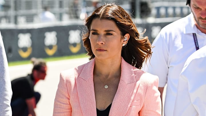Jun 19, 2022: Sky Sports anchor Danica Patrick on the starting grid before the Montreal Grand Prix