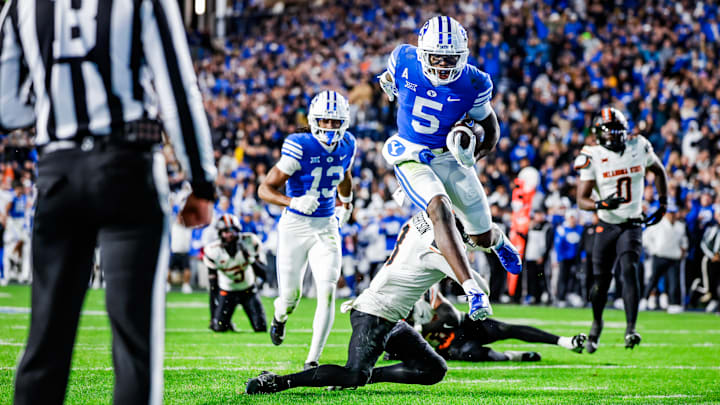 BYU wide receiver Darius Lassiter scores game-winning touchdown against Oklahoma State