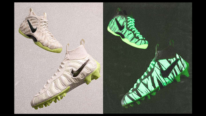 The Oregon Ducks will debut mummy-inspired Nike football cleats. The Oregon Ducks will debut mummy-inspired Nike football cleats.