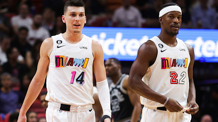 San Antonio Spurs v Miami Heat
