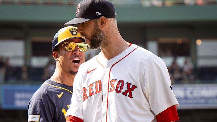 Milwaukee Brewers v Boston Red Sox