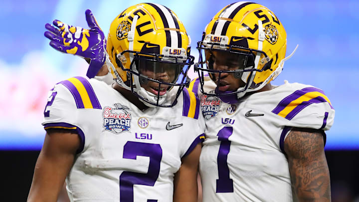 College Football Playoff Semifinal at the Chick-fil-A Peach Bowl - LSU v Oklahoma