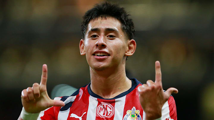 Santiago Sandoval puso el segundo tanto de las Chivas