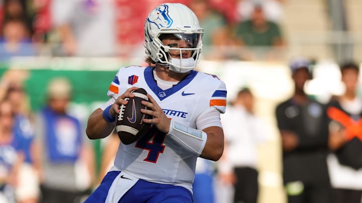 Boise State Broncos quarterback Maddux Madsen.