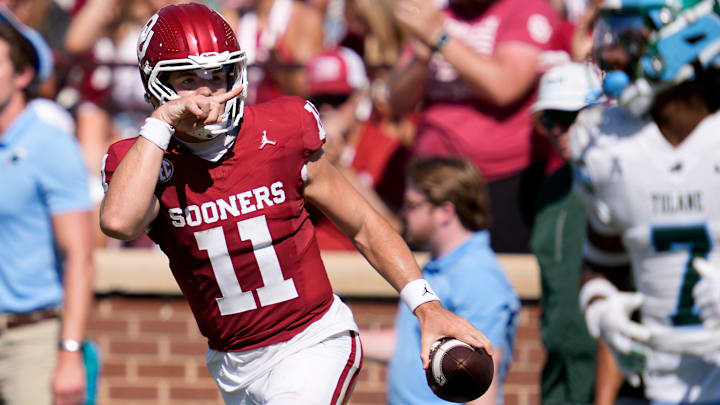 Oklahoma quarterback Jackson Arnold