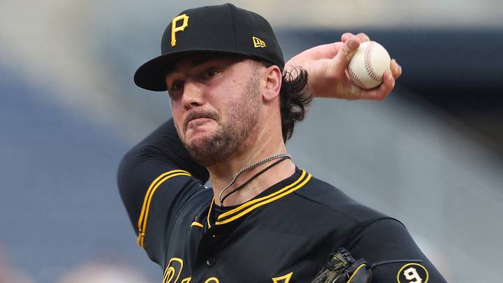 Jul 7, 2026; Pittsburgh, Pennsylvania, USA; Pittsburgh Pirates starting pitcher Paul Skenes (30) delivers a pitch against the Atlanta Braves during the first inning at PNC Park. Mandatory Credit: Charles LeClaire-Imagn Images Jul 7, 2026; Pittsburgh, Pennsylvania, USA; Pittsburgh Pirates starting pitcher Paul Skenes (30) delivers a pitch against the Atlanta Braves during the first inning at PNC Park. Mandatory Credit: Charles LeClaire-Imagn Images