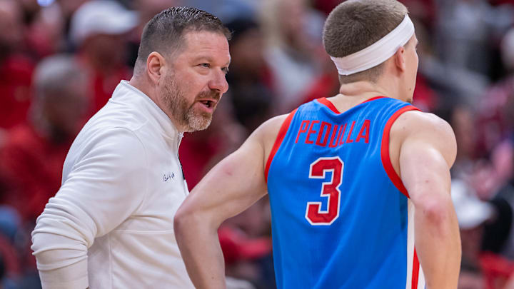 Ole Miss head coach and Rebel PG Sean Pedulla have Ole Miss is prime position in the SEC