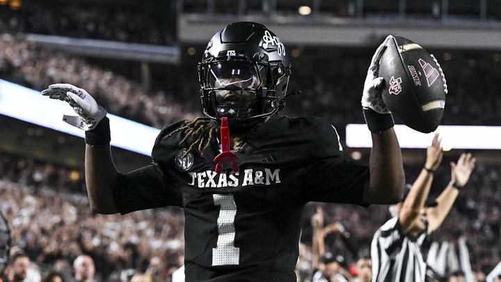 Texas A&M Aggies wide receiver Mario Craver celebrates after scoring a touchdown during the fourth quarter against the Mississippi State Bulldogs at Kyle Field. Texas A&M Aggies wide receiver Mario Craver celebrates after scoring a touchdown during the fourth quarter against the Mississippi State Bulldogs at Kyle Field.
