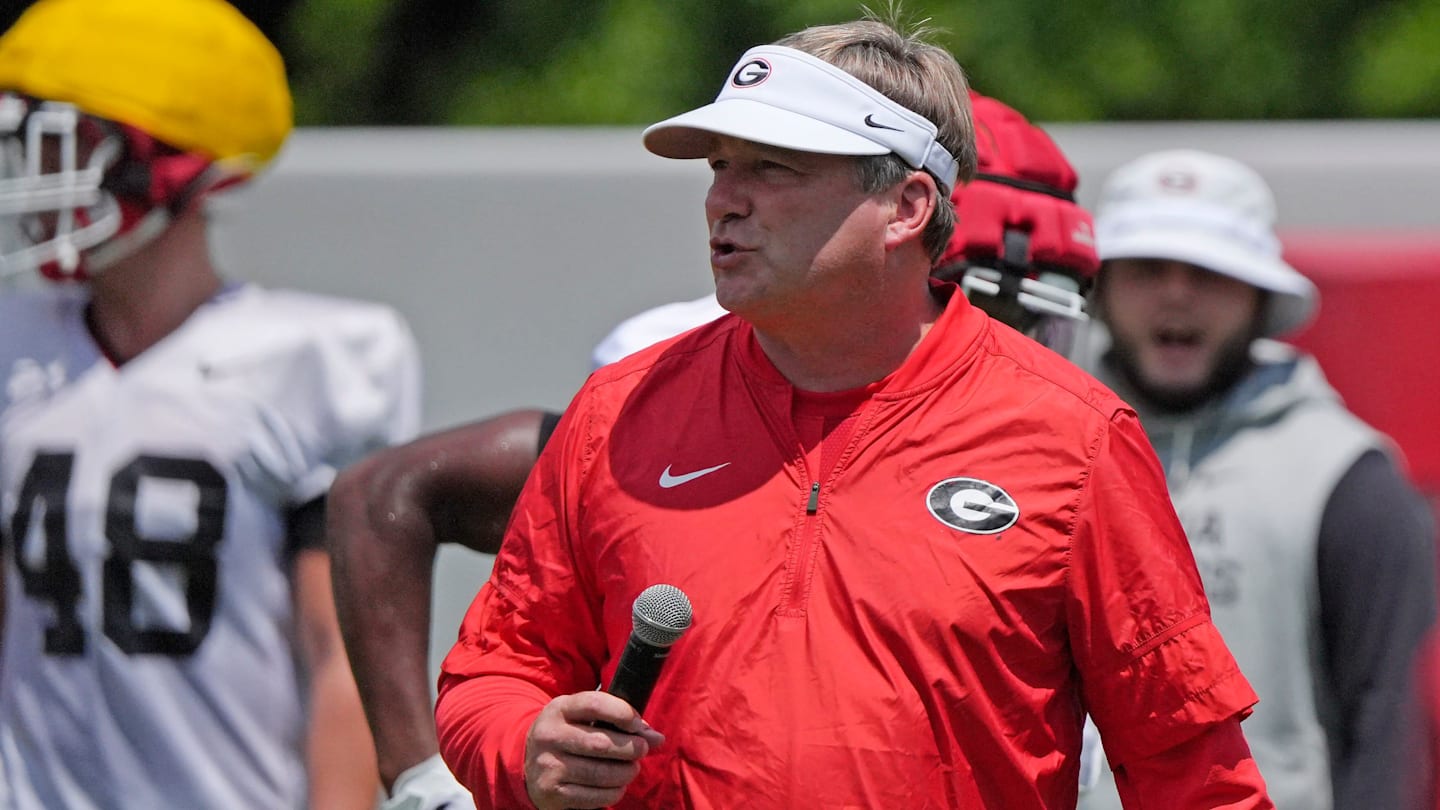 Kirby Smart Exposes Georgia Football Newcomer at Spring Practice
